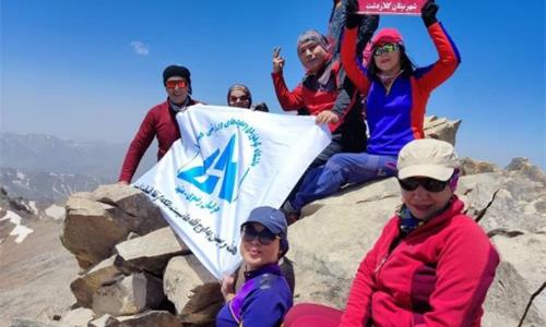 گزارش برنامه قله علم کوه تاریخ 15 الی 19 تیر 1401